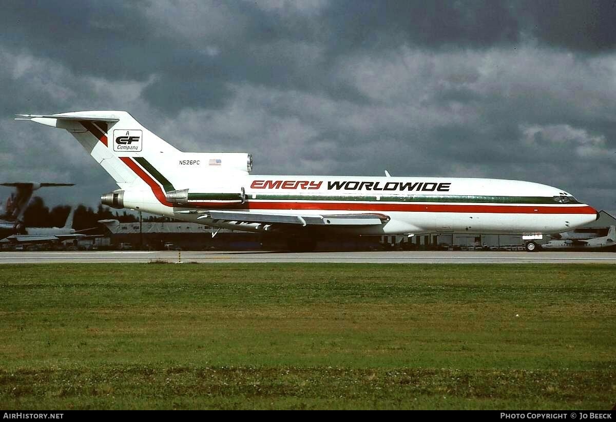 Aircraft Photo of N526PC | Boeing 727-77C | Emery Worldwide | AirHistory.net #730074