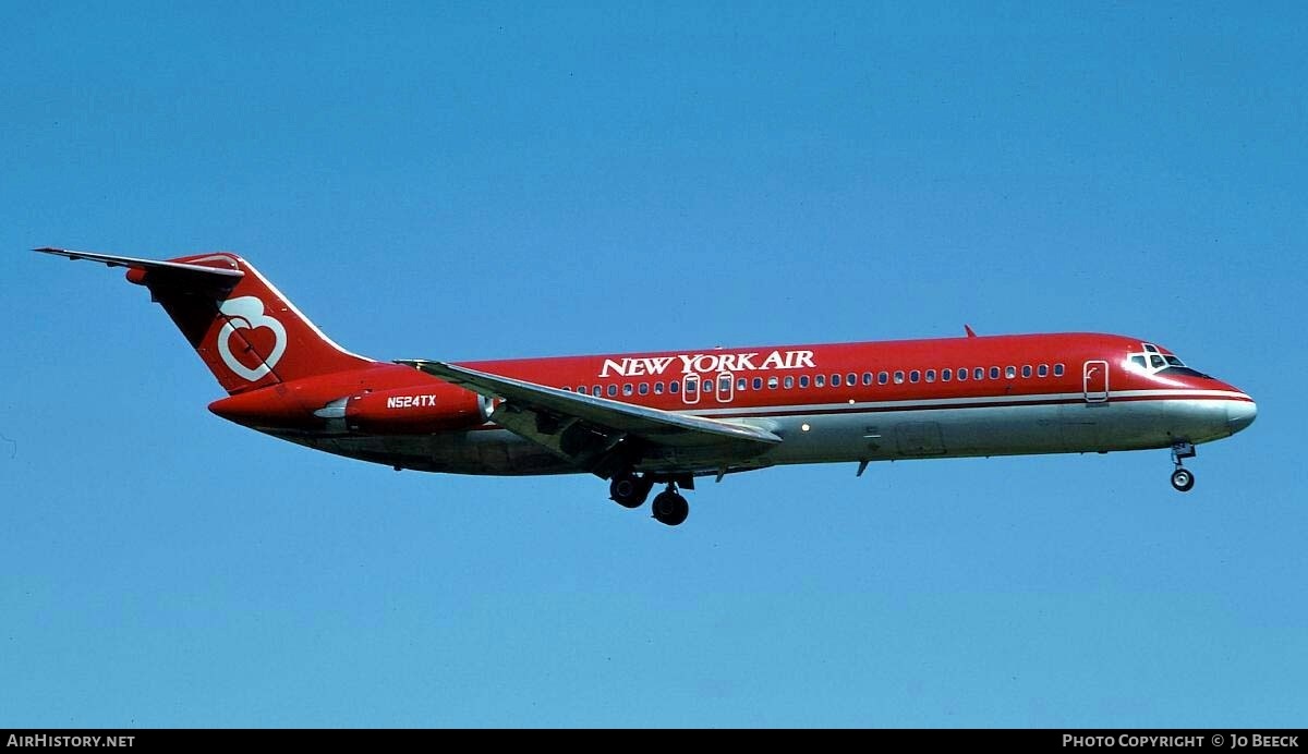 Aircraft Photo of N524TX | Douglas DC-9-32 | New York Air | AirHistory.net #730093