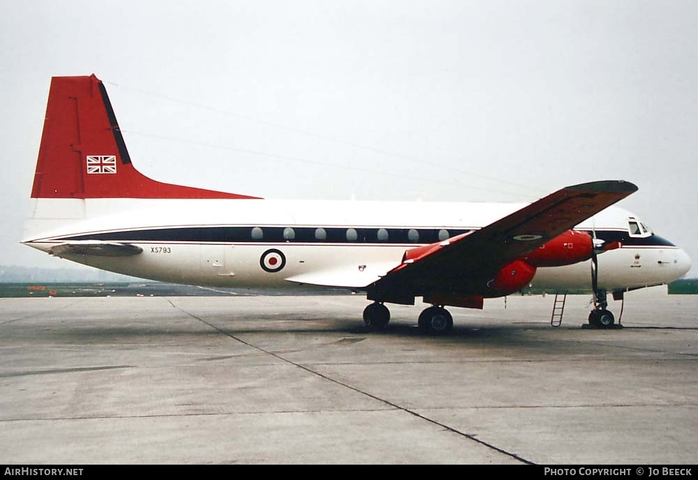 Aircraft Photo of XS793 | Hawker Siddeley HS-748 Andover CC.2 | UK - Air Force | AirHistory.net #730109