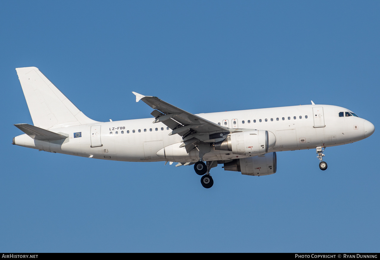Aircraft Photo of LZ-FBB | Airbus A319-112 | AirHistory.net #730112