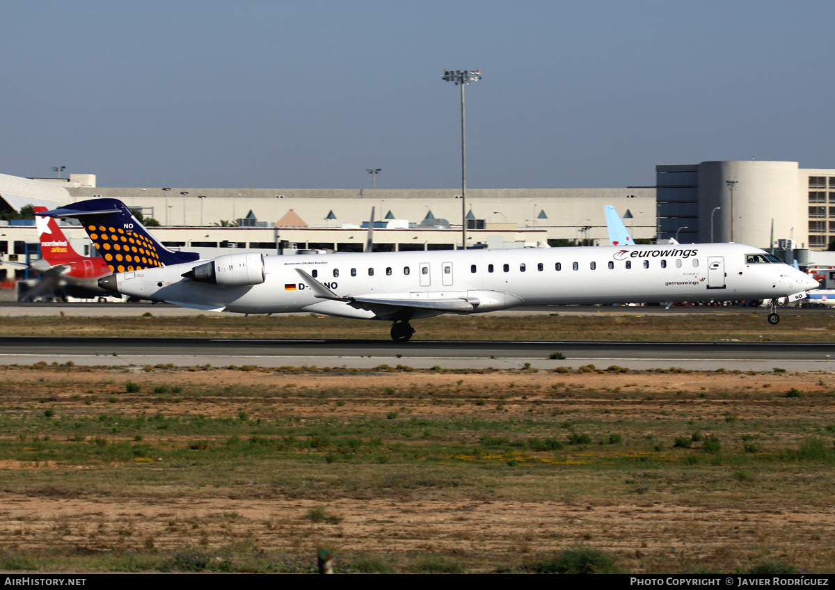 Aircraft Photo of D-ACNO | Bombardier CRJ-900LR (CL-600-2D24) | Eurowings | AirHistory.net #730124