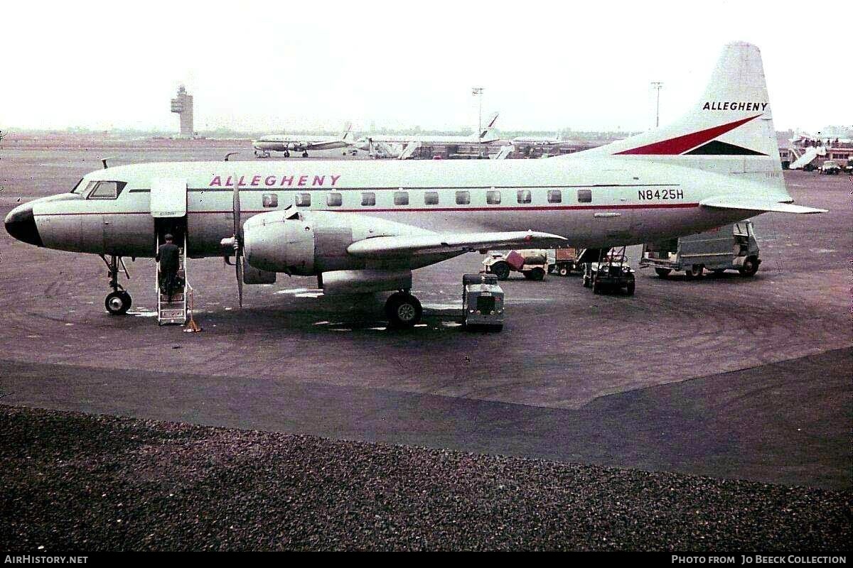 Aircraft Photo of N8425H | Convair 440-31 Metropolitan | Allegheny Airlines | AirHistory.net #730128