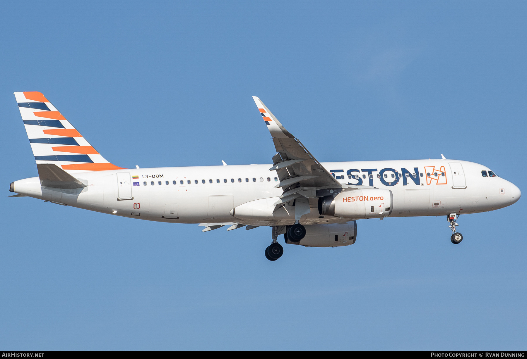 Aircraft Photo of LY-DOM | Airbus A320-232 | Heston Airlines | AirHistory.net #730130
