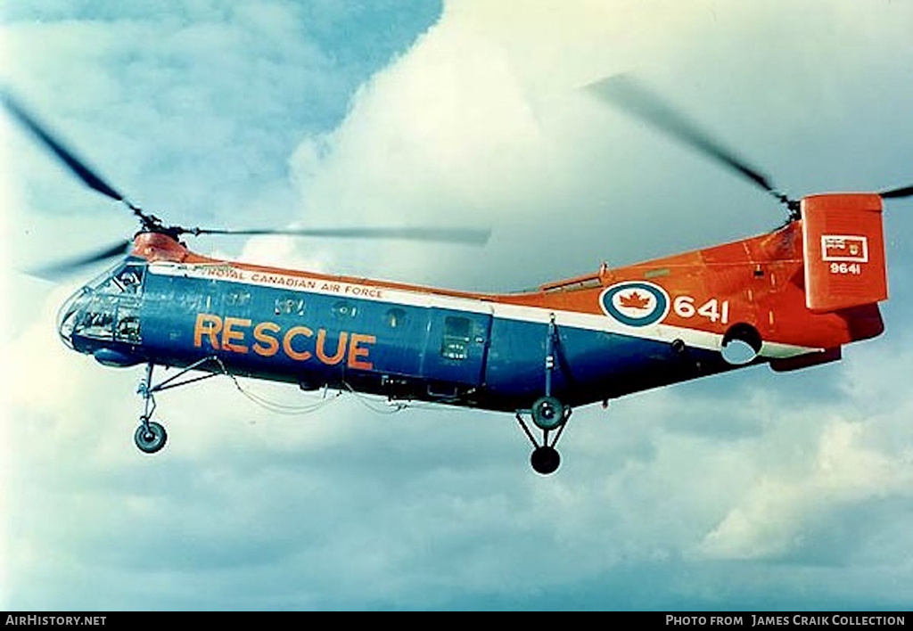 Aircraft Photo of 9641 | Piasecki CH-21B Workhorse | Canada - Air Force | AirHistory.net #730141