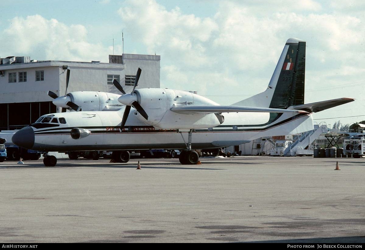 Aircraft Photo of PNP-227 | Antonov An-32 | Peru - Police | AirHistory.net #730153