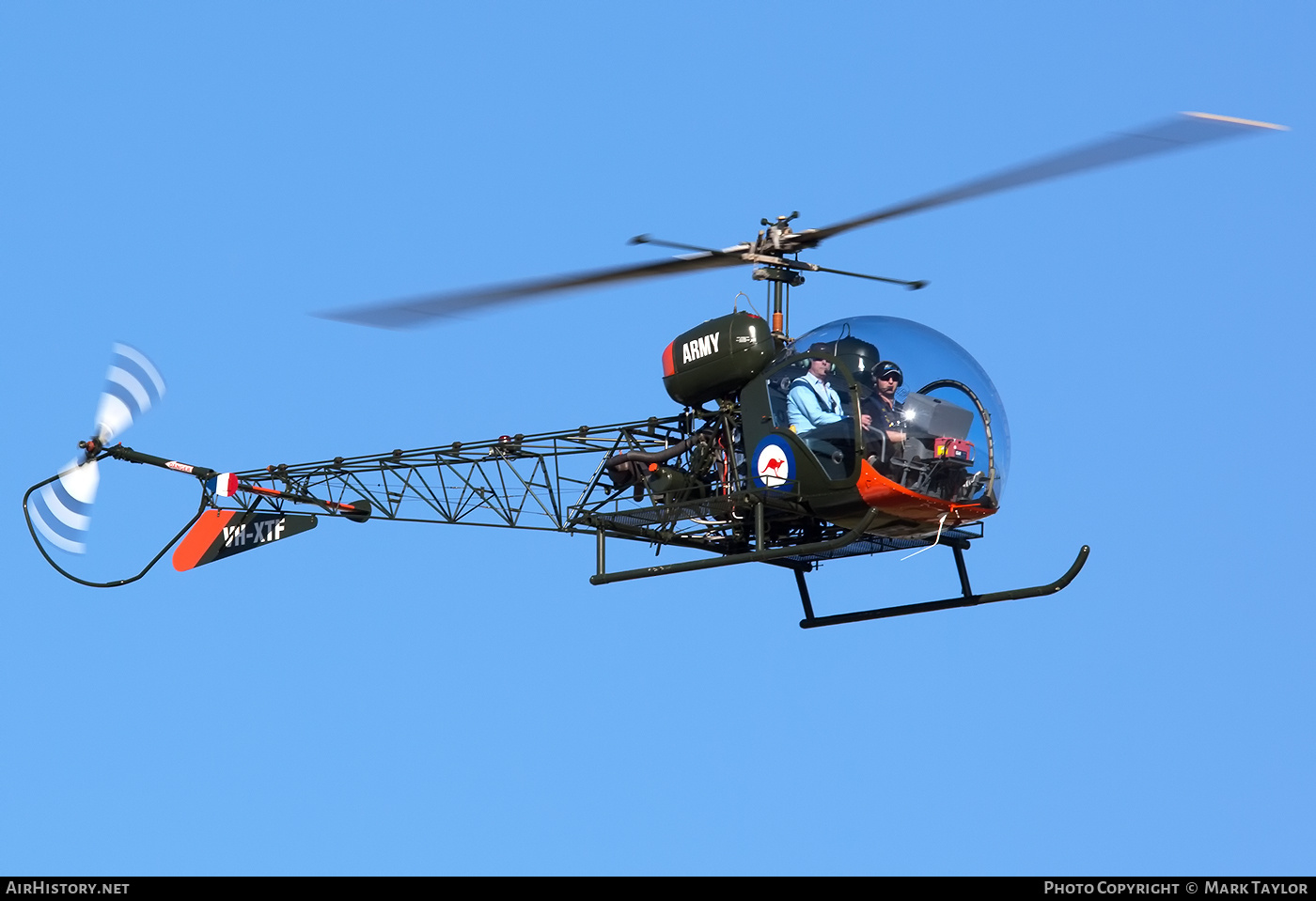 Aircraft Photo of VH-XTF | Bell 47G-3B-1 | Australia - Army | AirHistory.net #730163