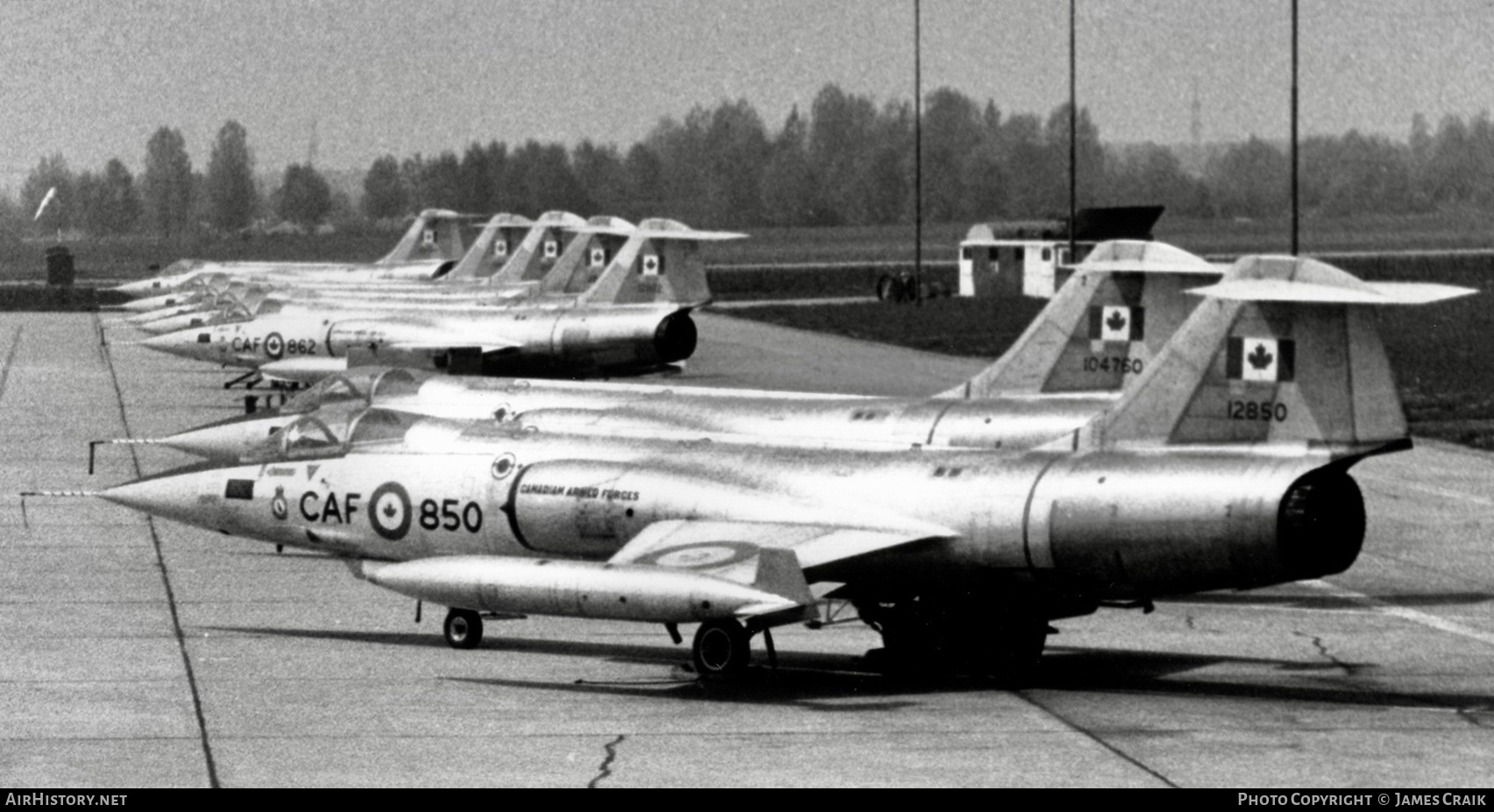 Aircraft Photo of 12850 | Canadair CF-104 Starfighter | Canada - Air Force | AirHistory.net #730192