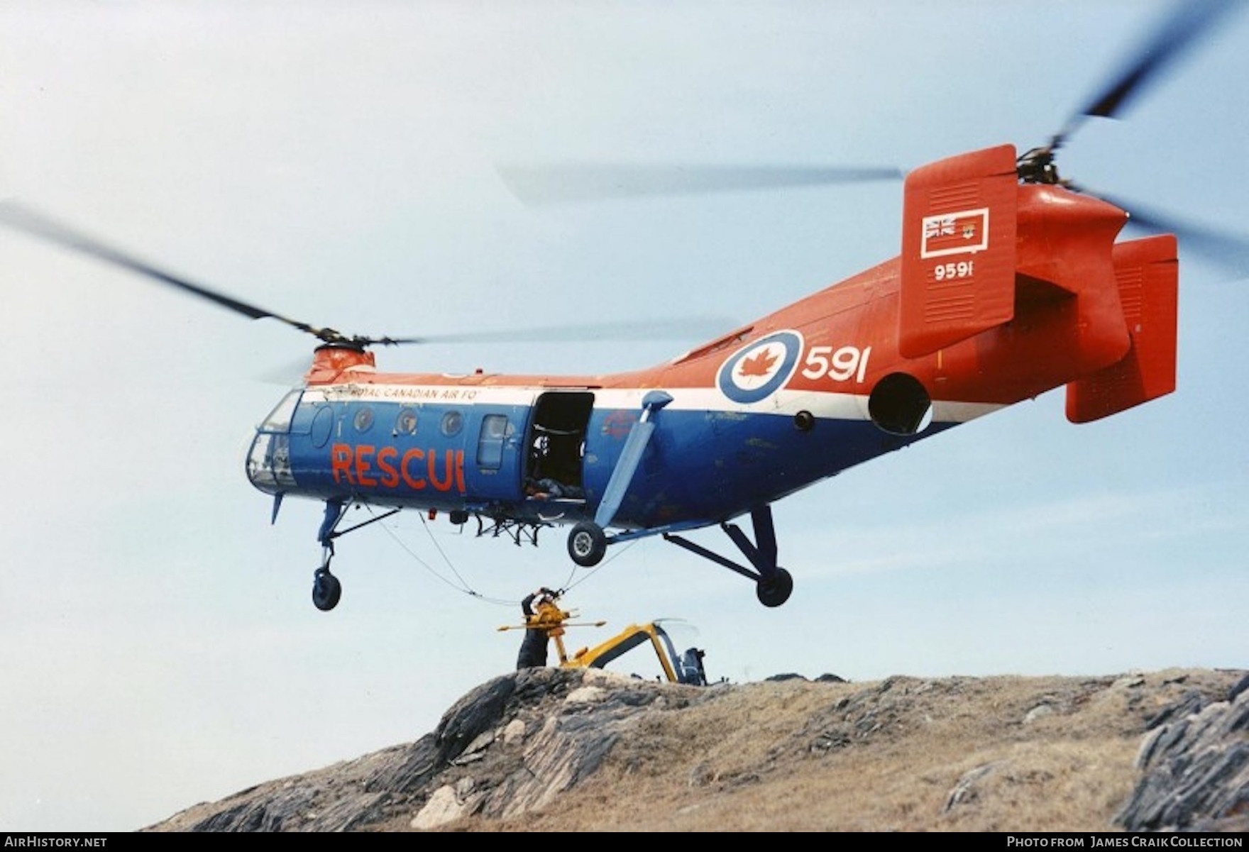 Aircraft Photo of 9591 | Vertol 44A | Canada - Air Force | AirHistory.net #730194