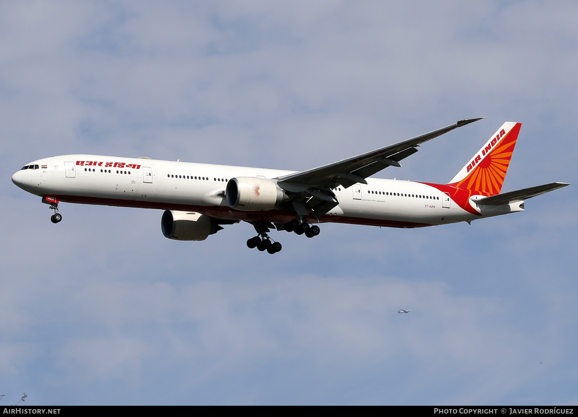 Aircraft Photo of VT-AER | Boeing 777-3FX/ER | Air India | AirHistory.net #730201