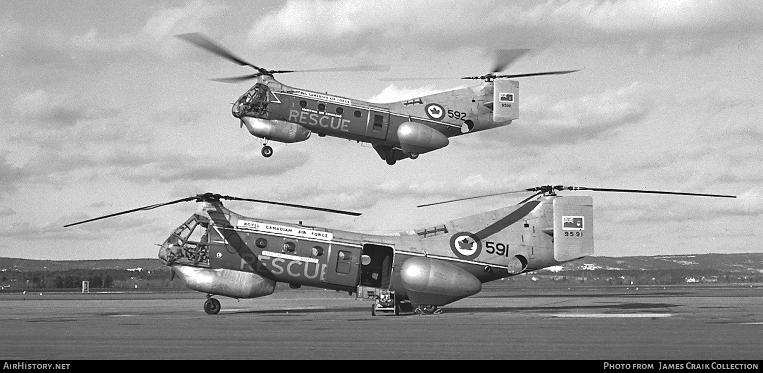 Aircraft Photo of 9591 | Vertol 44A | Canada - Air Force | AirHistory.net #730208