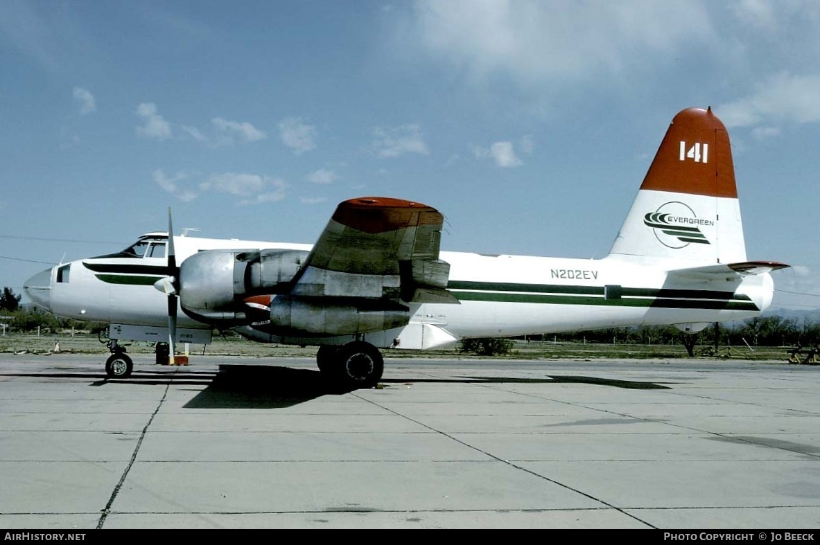 Aircraft Photo of N202EV | Lockheed P-2E/AT Neptune | Evergreen International Airlines | AirHistory.net #730213