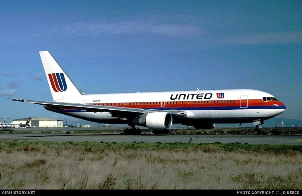 Aircraft Photo of N602UA | Boeing 767-222 | United Airlines | AirHistory.net #730223