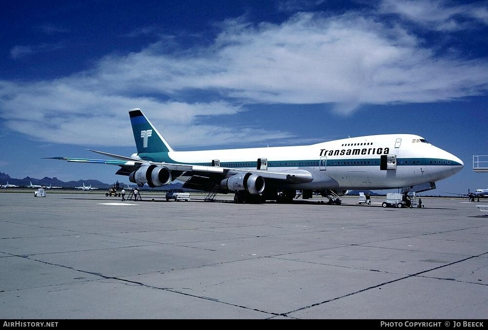 Aircraft Photo of N742TV | Boeing 747-271C/SCD | Transamerica Airlines | AirHistory.net #730228