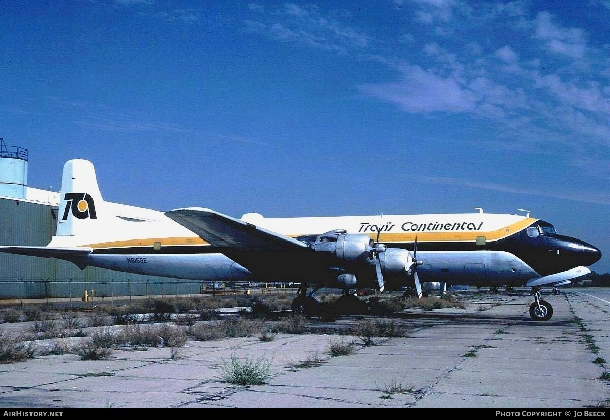 Aircraft Photo of N615SE | Douglas DC-6A | Trans Continental Airlines | AirHistory.net #730229
