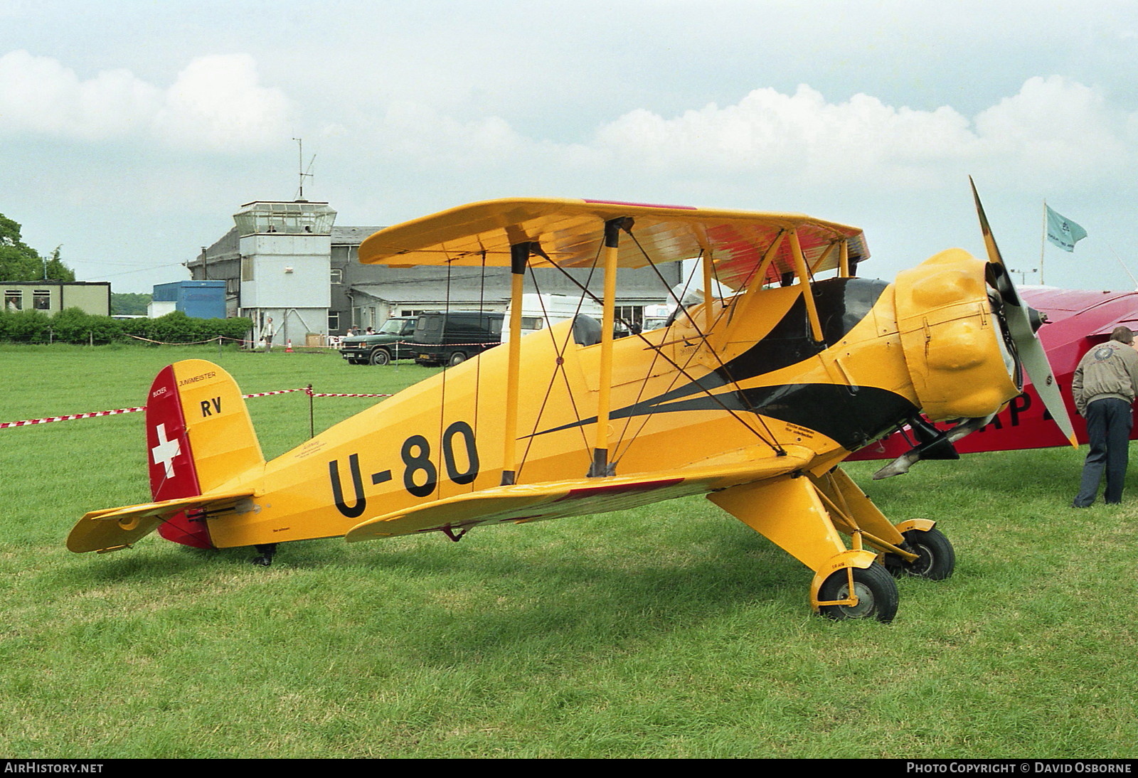 Aircraft Photo of G-BUKK / U-80 | Bücker Bü 133C Jungmeister | Switzerland - Air Force | AirHistory.net #730233