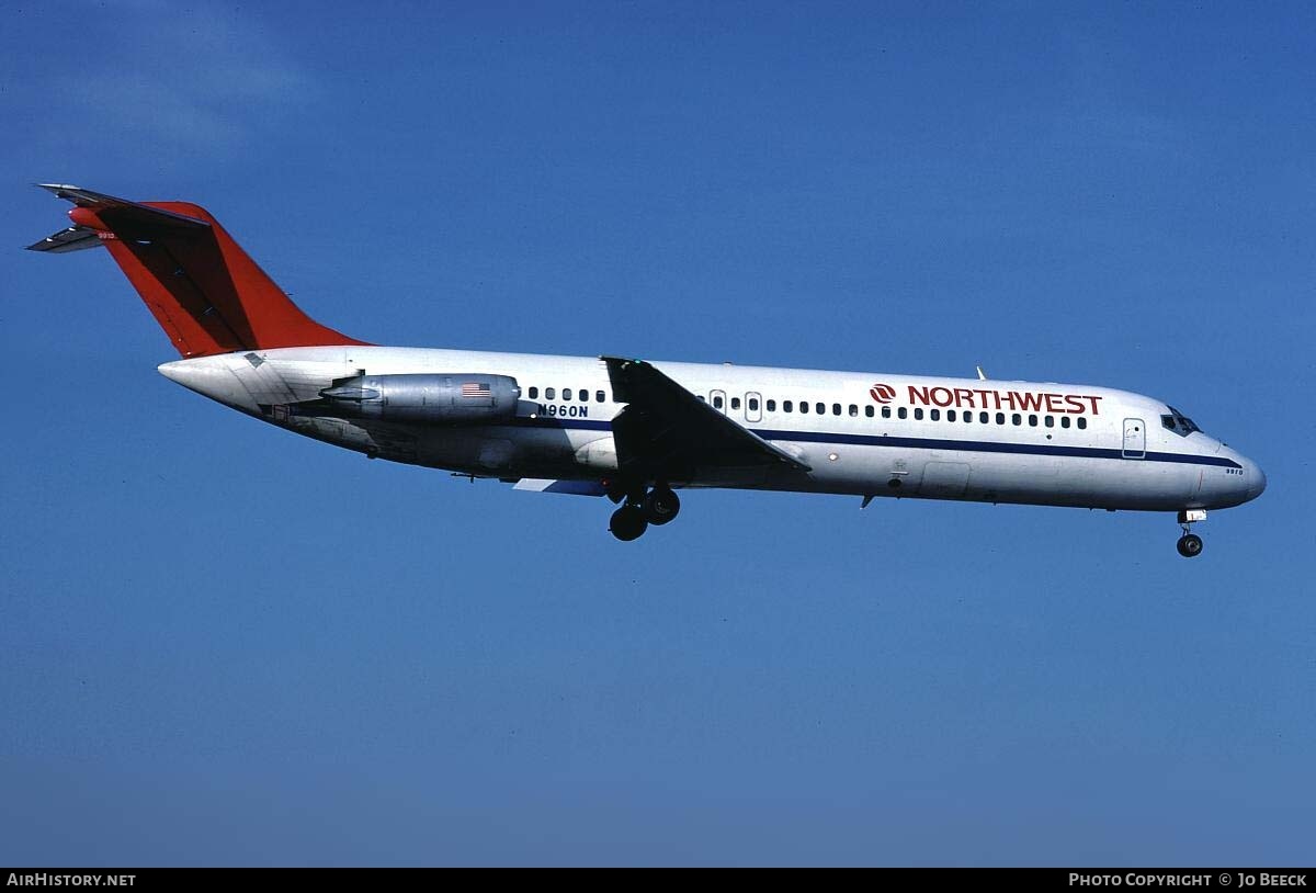 Aircraft Photo of N960N | McDonnell Douglas DC-9-31 | Northwest Airlines | AirHistory.net #730240