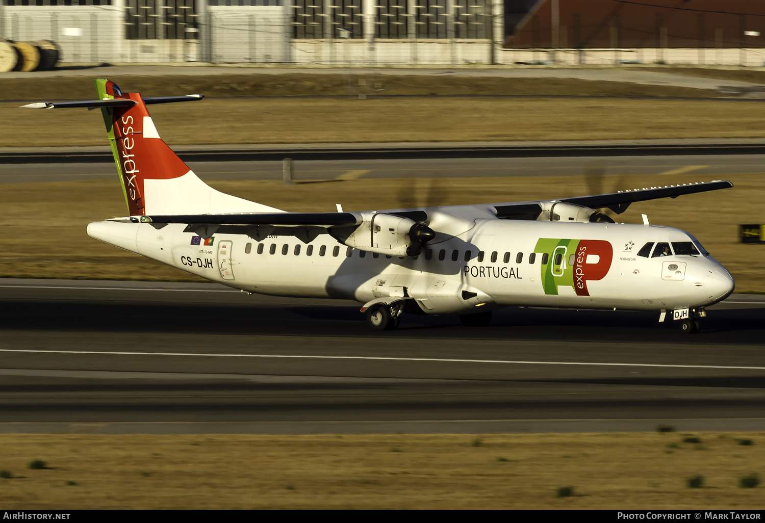 Aircraft Photo of CS-DJH | ATR ATR-72-600 (ATR-72-212A) | TAP Portugal Express | AirHistory.net #730247