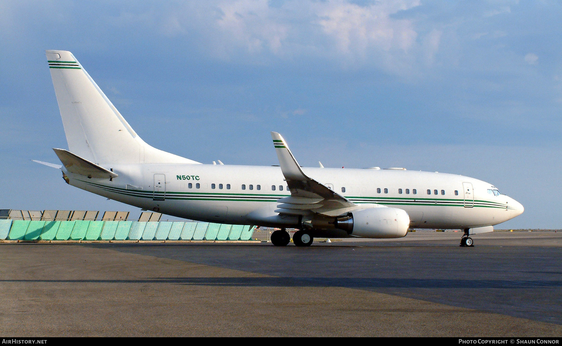 Aircraft Photo of N50TC | Boeing 737-72T BBJ | AirHistory.net #730254