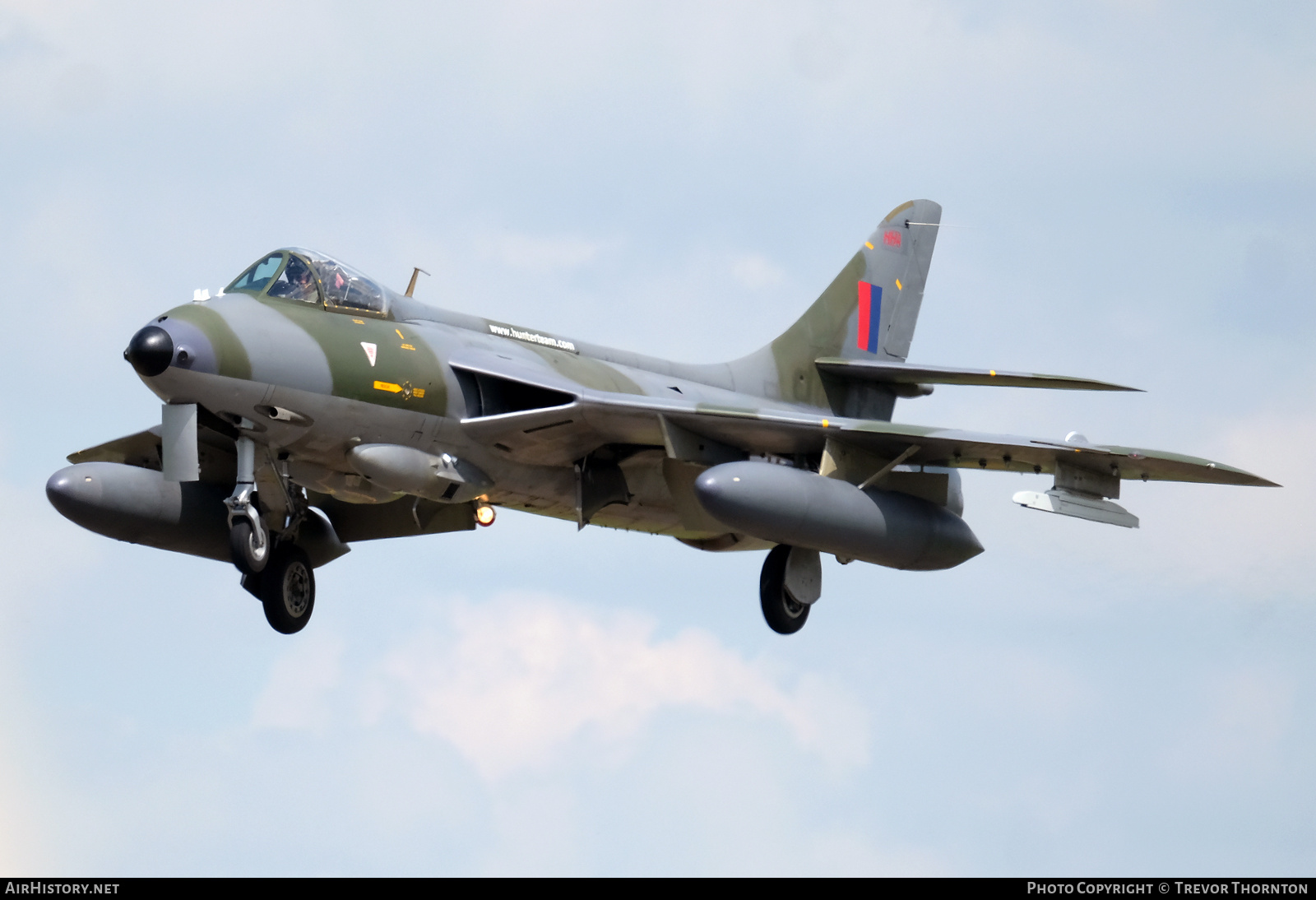 Aircraft Photo of ZZ190 | Hawker Hunter F58 | UK - Air Force | AirHistory.net #730294