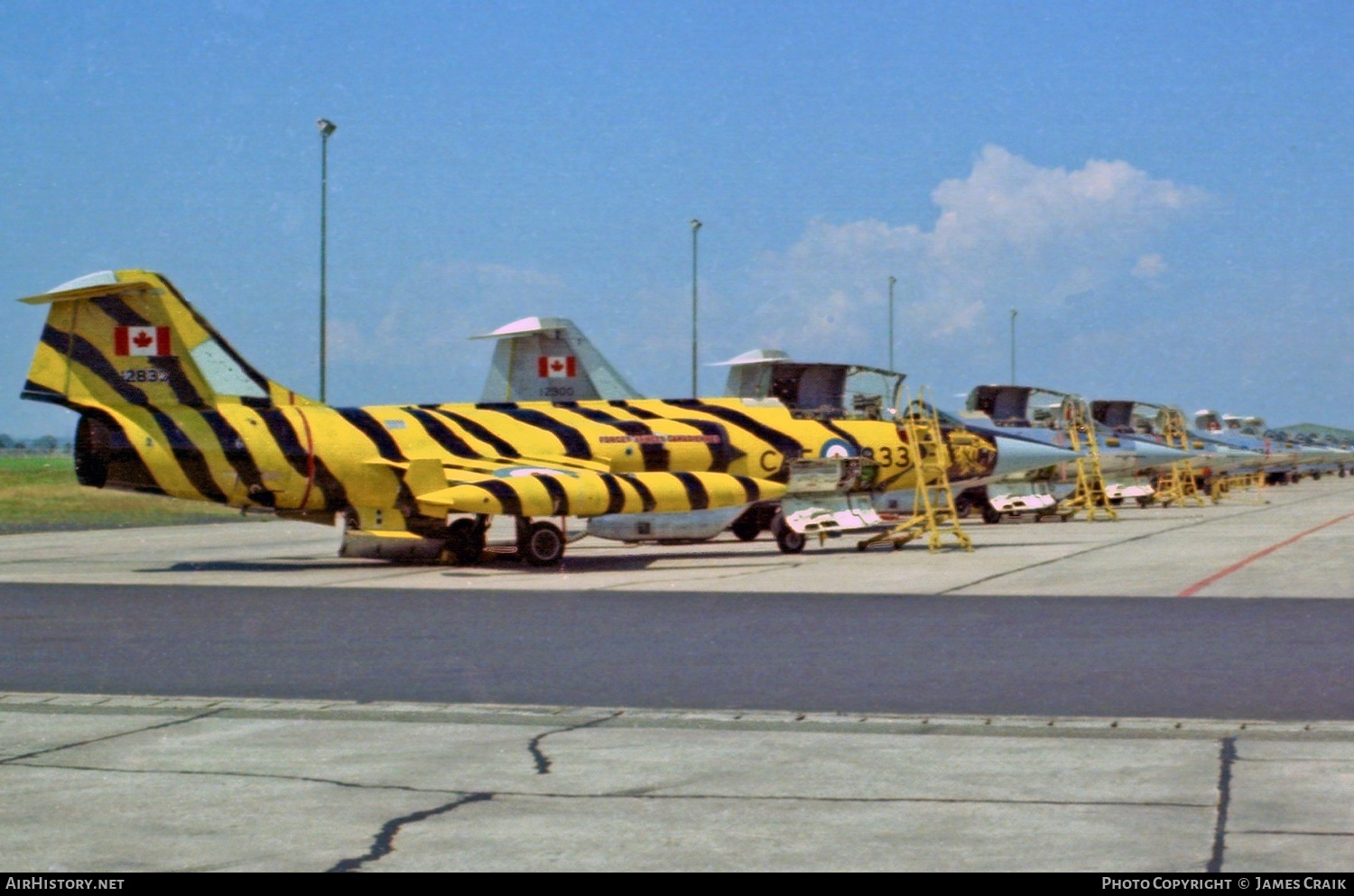 Aircraft Photo of 12833 | Canadair CF-104 Starfighter | Canada - Air Force | AirHistory.net #730315