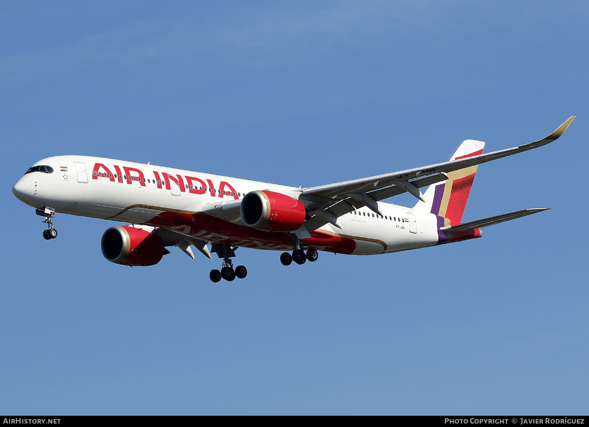 Aircraft Photo of VT-JRI | Airbus A350-941 | Air India | AirHistory.net #730333