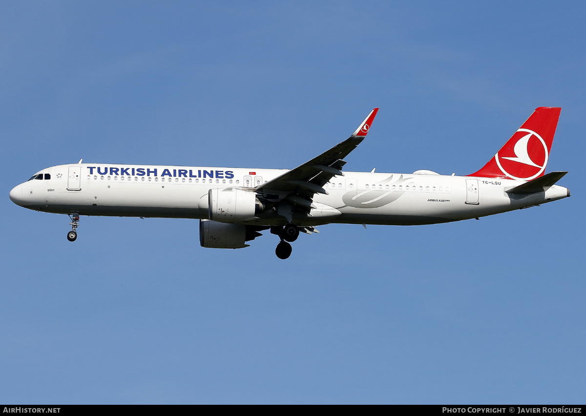 Aircraft Photo of TC-LSU | Airbus A321-271NX | Turkish Airlines | AirHistory.net #730336
