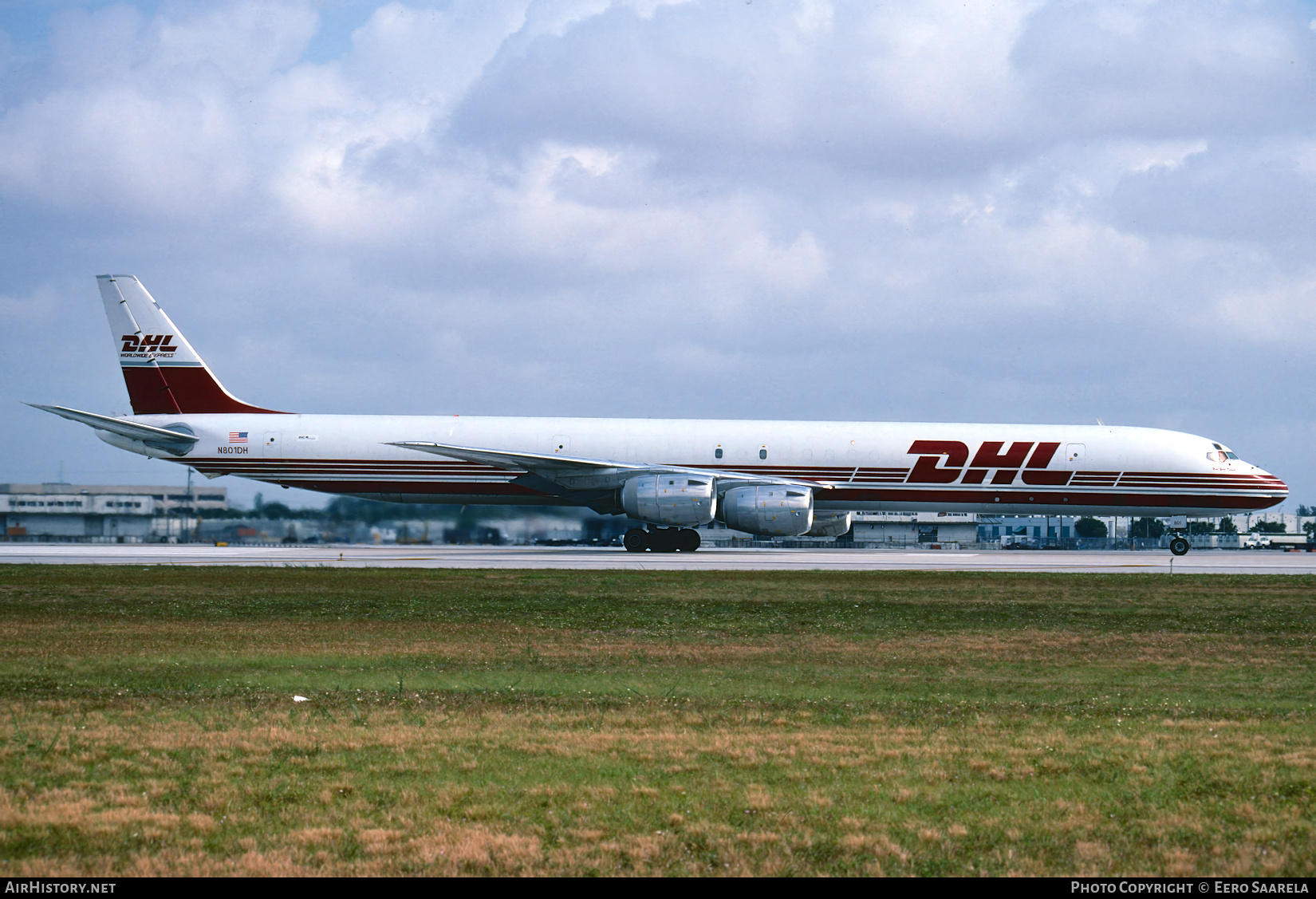 Aircraft Photo of N801DH | McDonnell Douglas DC-8-73(F) | DHL Worldwide Express | AirHistory.net #730338