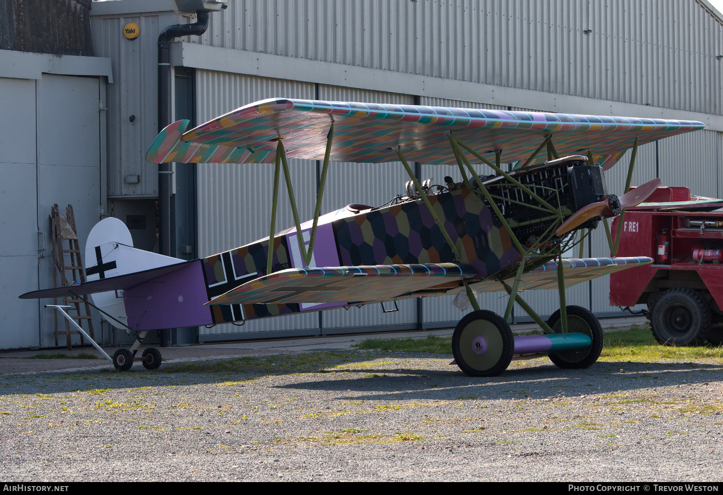 Aircraft Photo of G-FKKR / 523/18 | Fokker D.VII (replica) | Germany - Air Force | AirHistory.net #730341