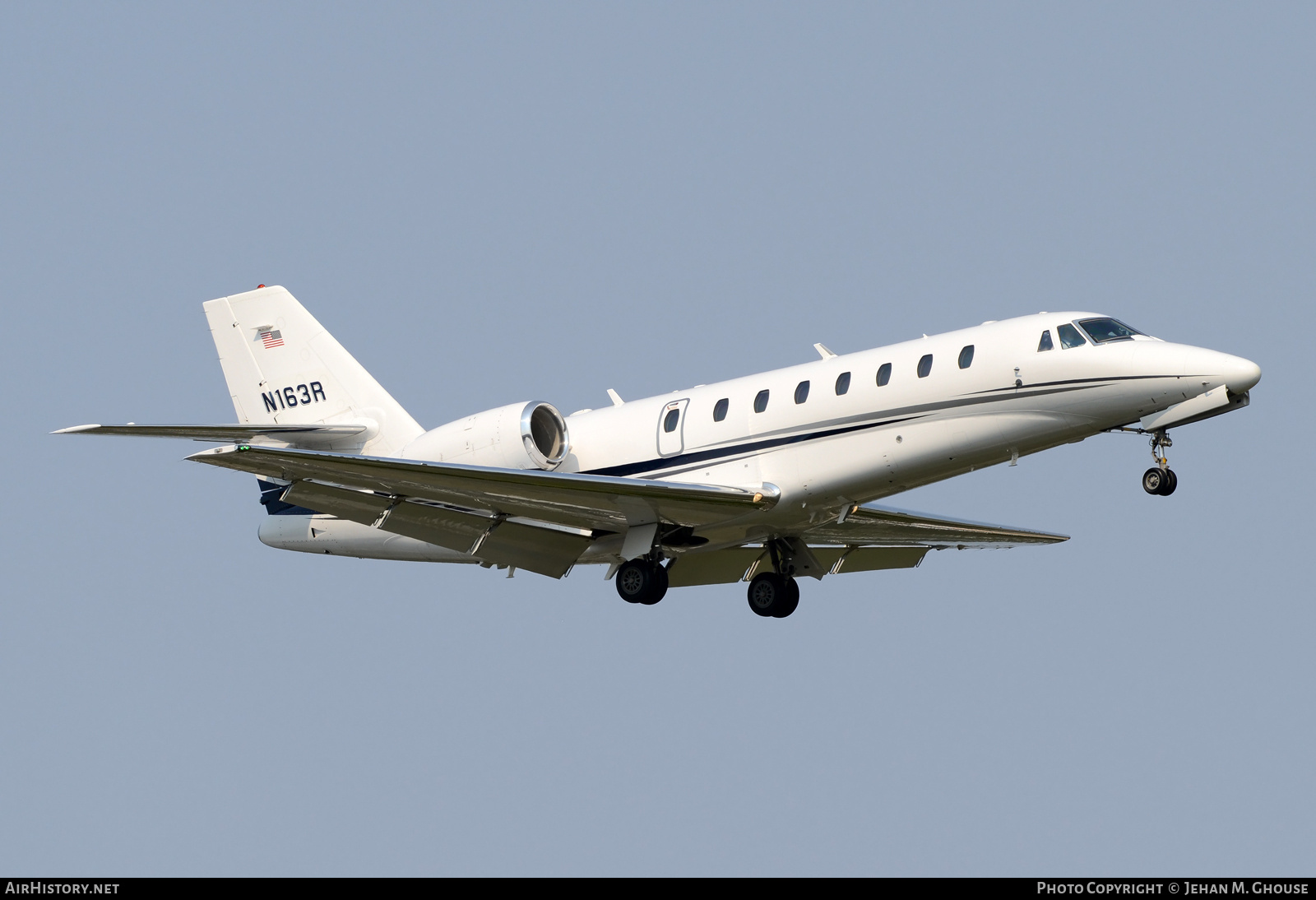 Aircraft Photo of N163R | Cessna 680 Citation Sovereign | AirHistory.net #730342