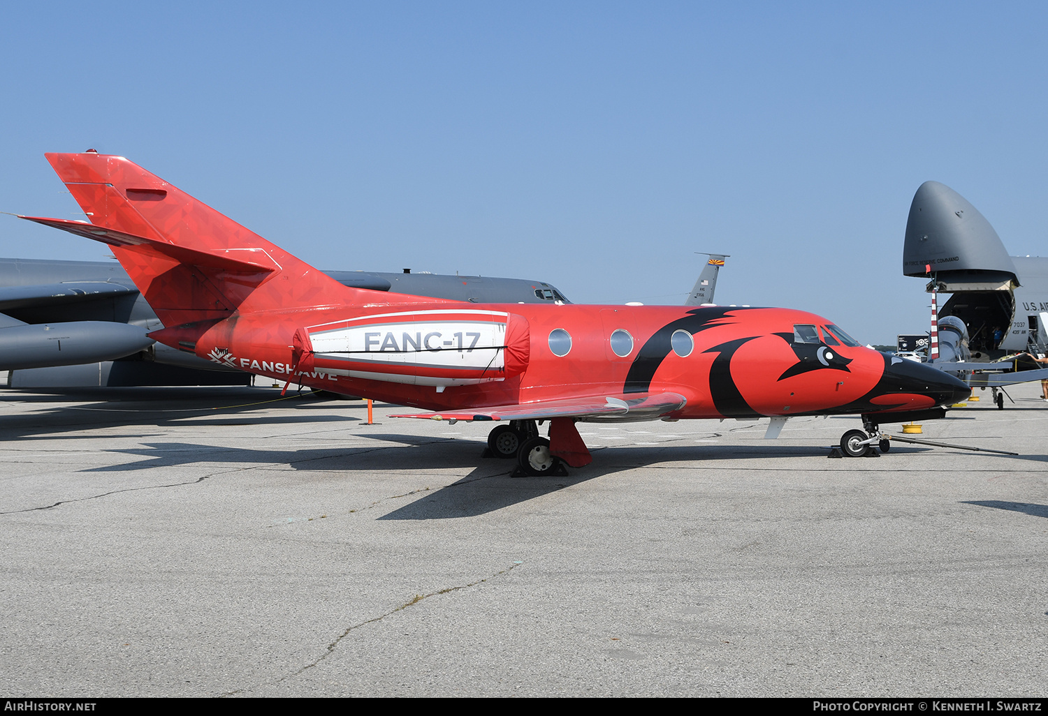 Aircraft Photo of C-GOJC | Dassault Falcon 10 | Fanshawe College | AirHistory.net #730351