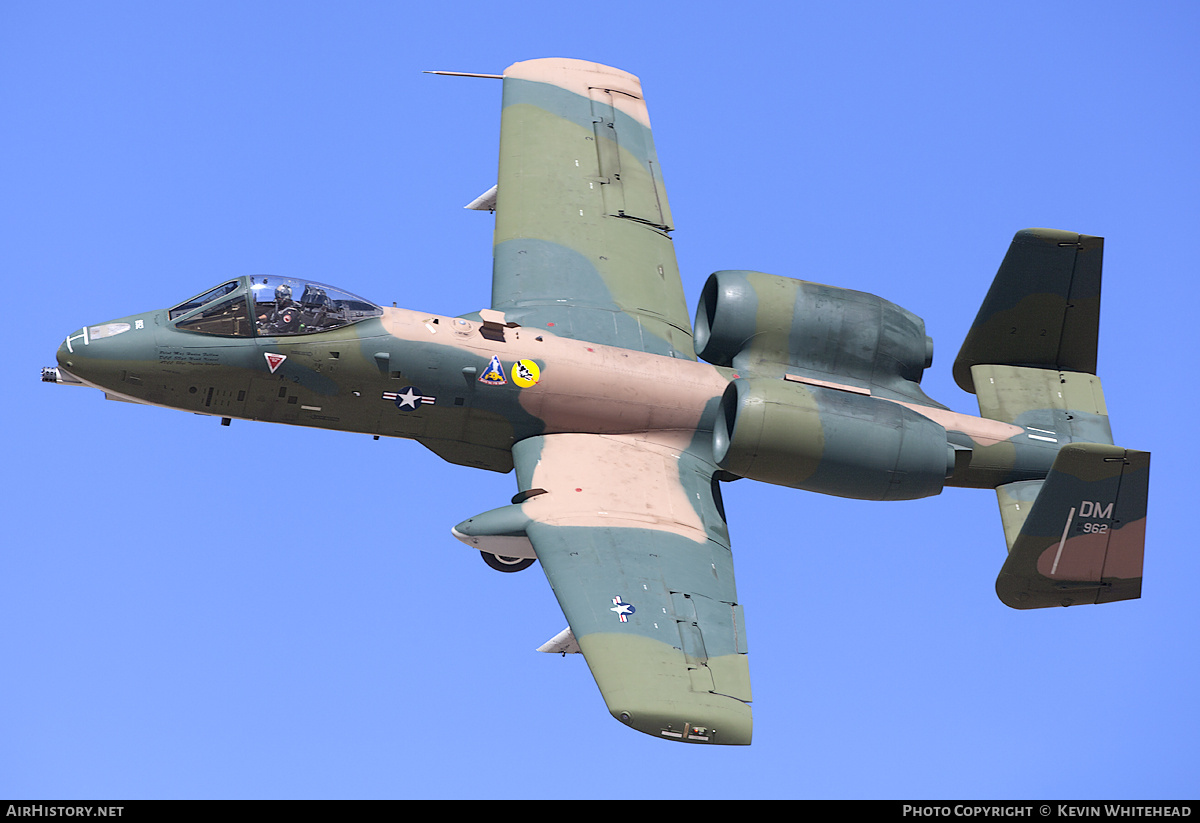 Aircraft Photo of 81-0962 / AF81-962 | Fairchild A-10A Thunderbolt II | USA - Air Force | AirHistory.net #730356