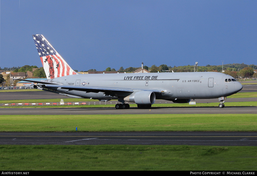 Aircraft Photo of 17-46034 / 76034 | Boeing KC-46A Pegasus (767-2C) | USA - Air Force | AirHistory.net #730365