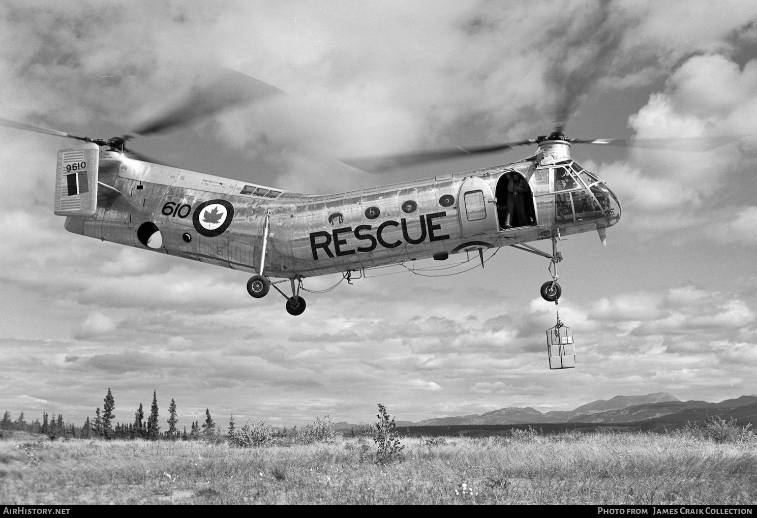 Aircraft Photo of 9610 | Piasecki CH-125 (H-21A) | Canada - Air Force | AirHistory.net #730385