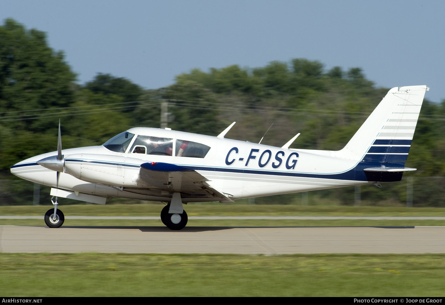 Aircraft Photo of C-FOSG | Piper PA-30-160 Twin Comanche | AirHistory.net #730392