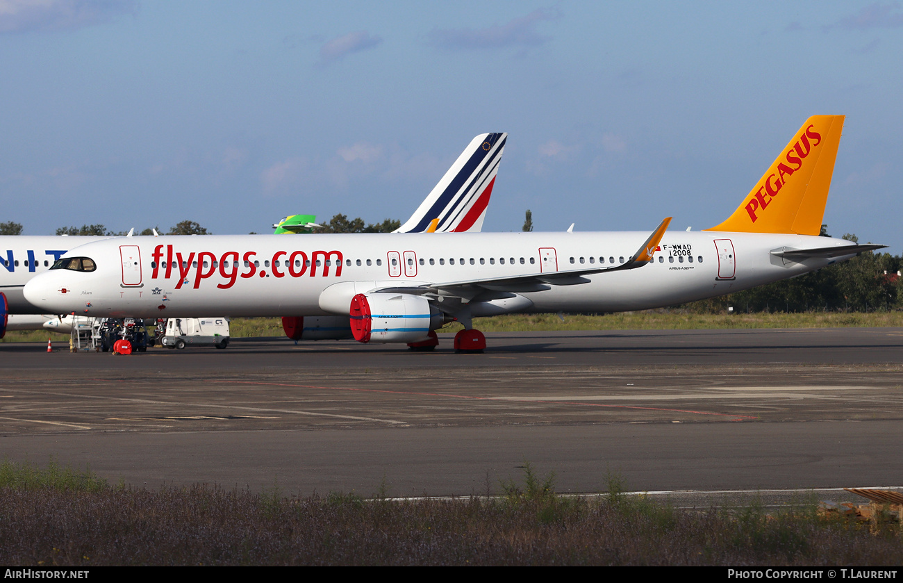 Aircraft Photo of F-WWAD | Airbus A321-251NX | Pegasus Airlines | AirHistory.net #730403