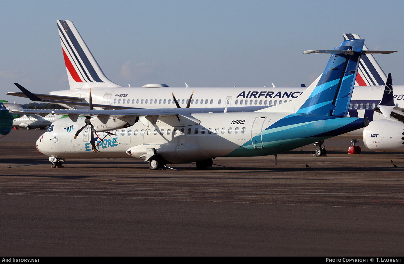 Aircraft Photo of N1181B | ATR ATR-72-600 (ATR-72-212A) | Garuda Indonesia Explore | AirHistory.net #730405