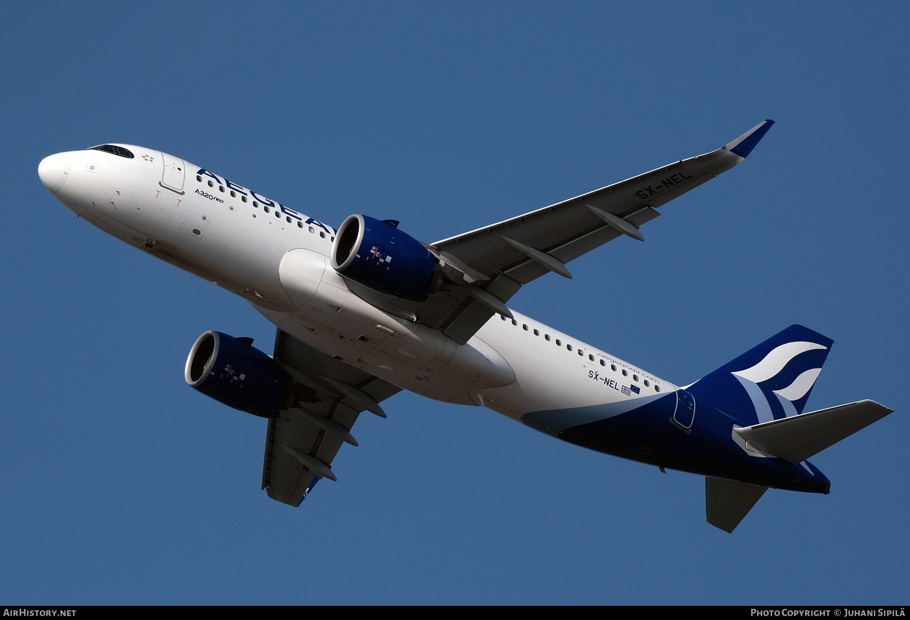 Aircraft Photo of SX-NEL | Airbus A320-271N | Aegean Airlines | AirHistory.net #730409