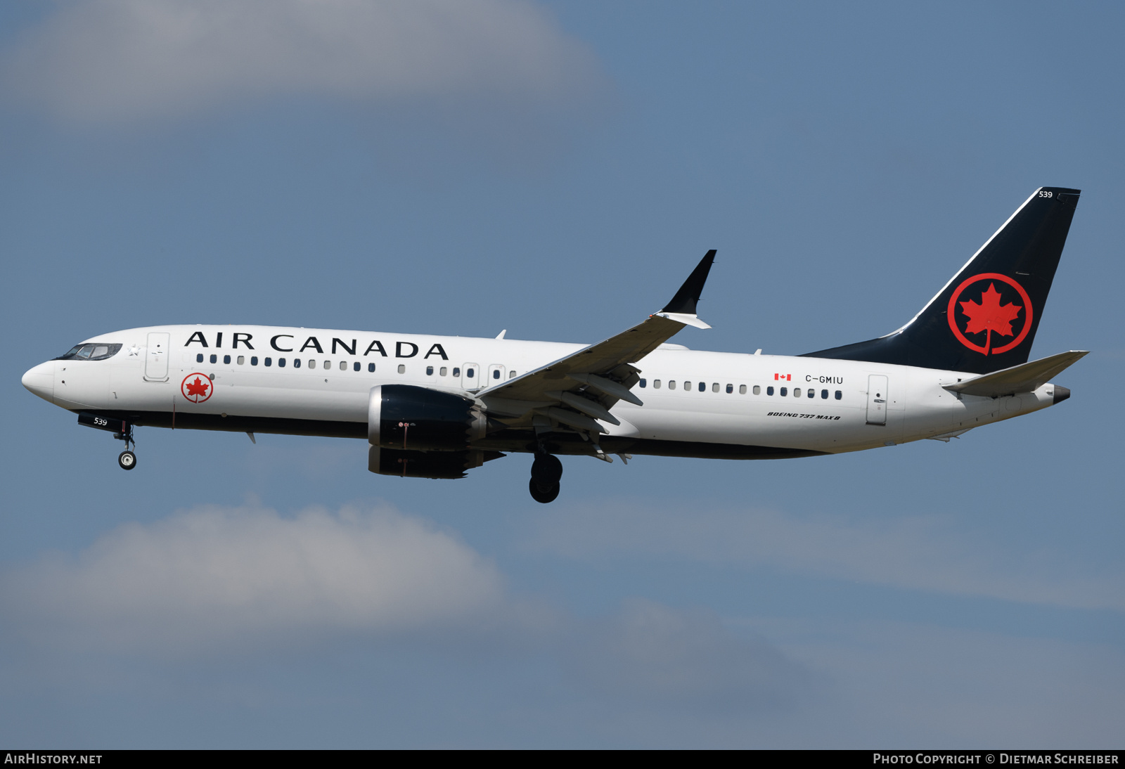 Aircraft Photo of C-GMIU | Boeing 737-8 Max 8 | Air Canada | AirHistory.net #730413