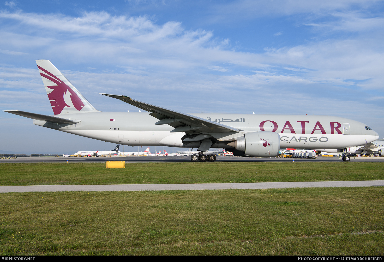 Aircraft Photo of A7-BFJ | Boeing 777-FDZ | Qatar Airways Cargo | AirHistory.net #730428
