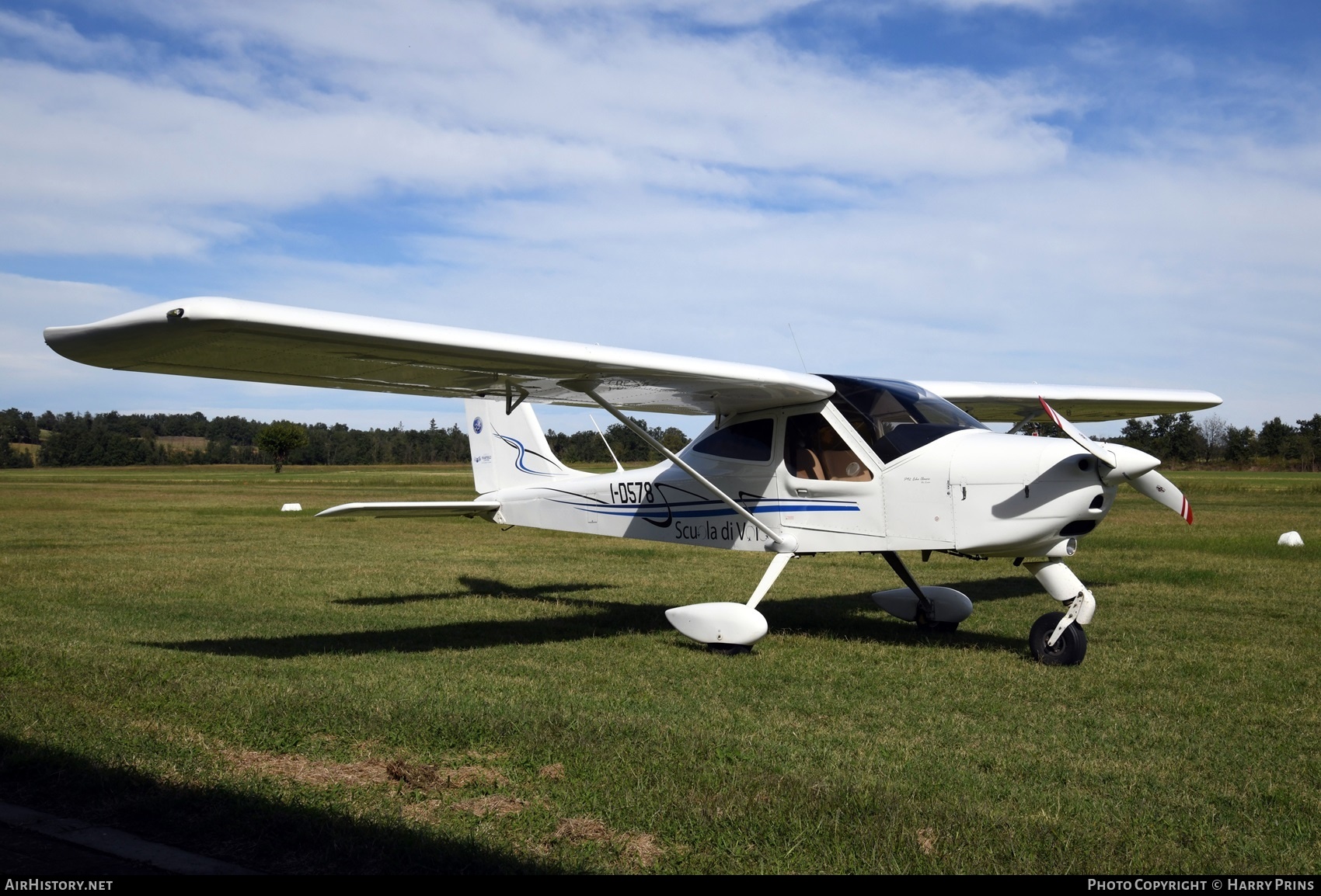 Aircraft Photo of I-D578 | Tecnam P-92EA Echo | AirHistory.net #730445