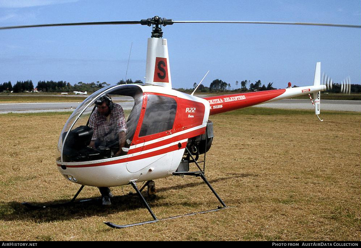 Aircraft Photo of ZK-HGU / GU | Robinson R-22 Beta | Hokitika Helicopters | AirHistory.net #730455