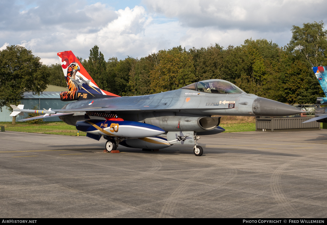 Aircraft Photo of J-616 | General Dynamics F-16AM Fighting Falcon | Netherlands - Air Force | AirHistory.net #730460
