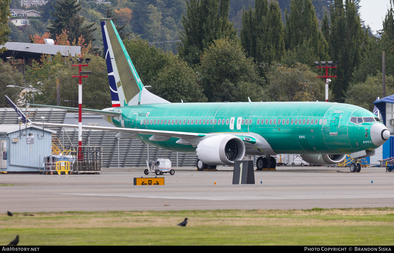 Aircraft Photo of SP-LVP / N4022A | Boeing 737-8 Max 8 | AirHistory.net #730471