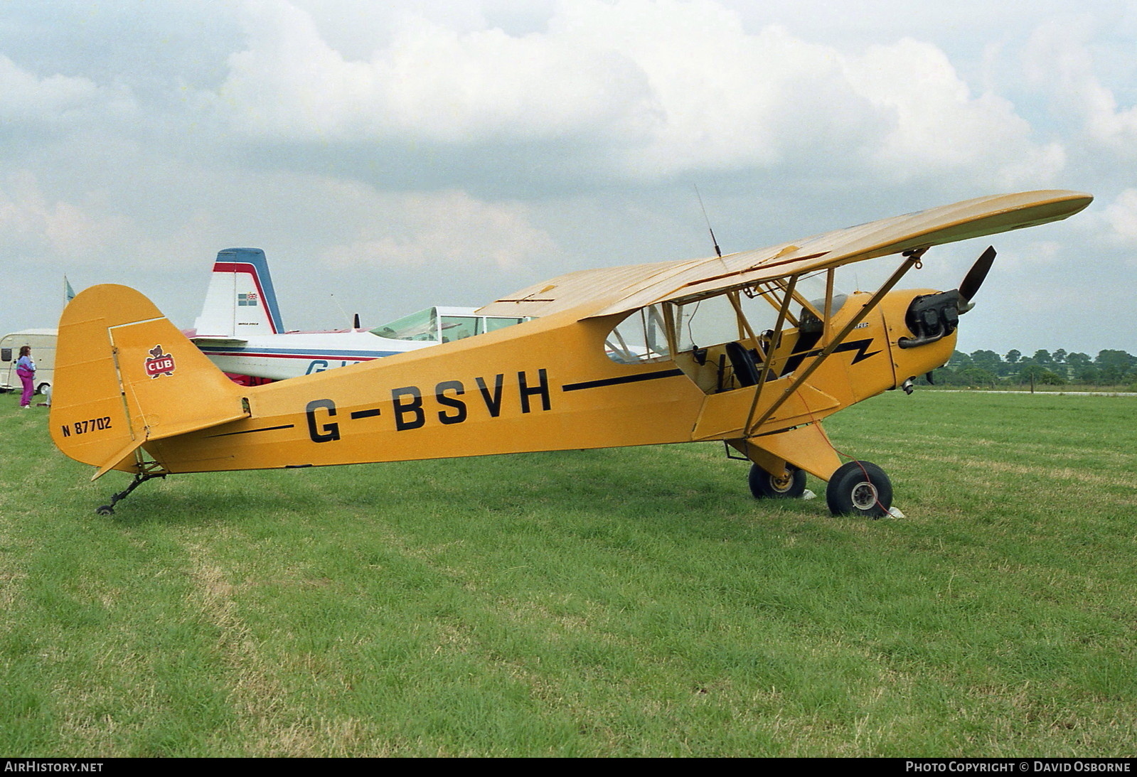 Aircraft Photo of G-BSVH / N87702 | Piper J-3C-65 Cub | AirHistory.net #730483