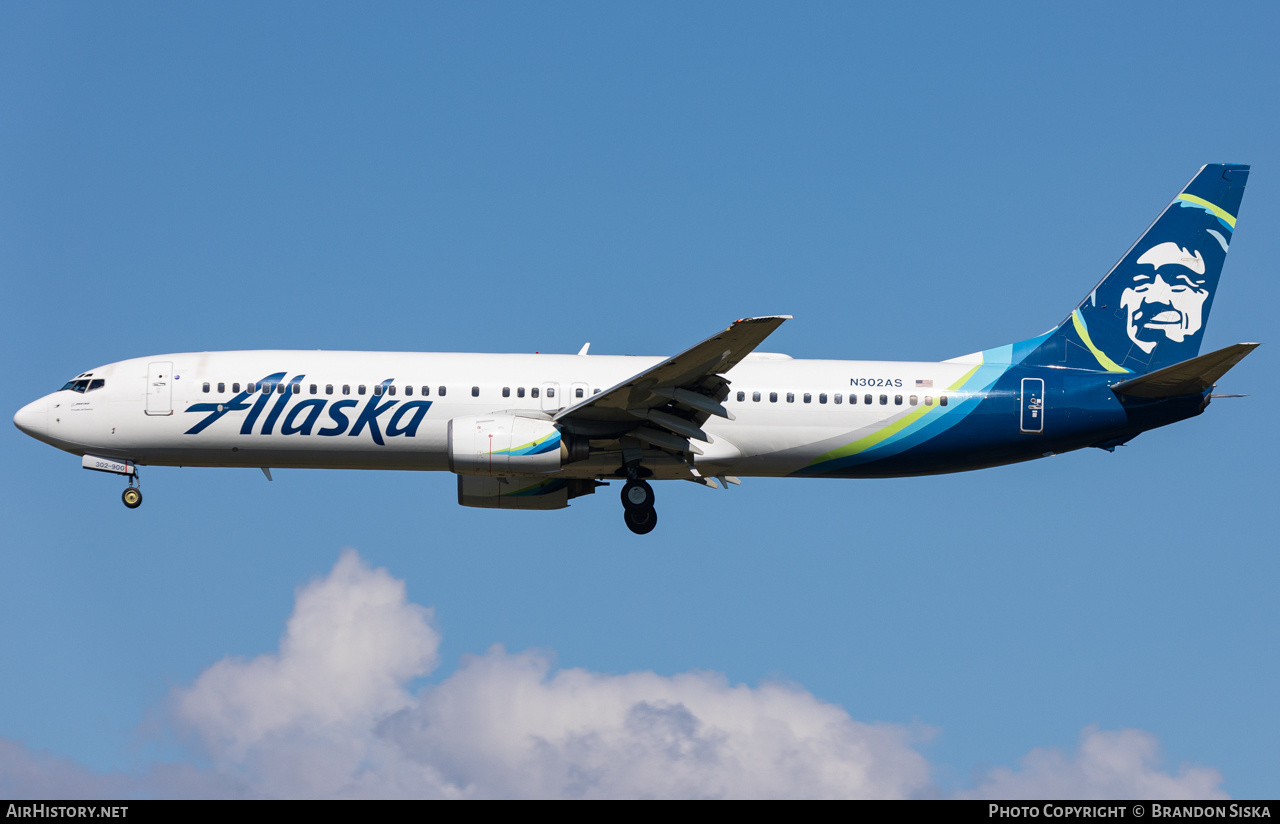 Aircraft Photo of N302AS | Boeing 737-990 | Alaska Airlines | AirHistory.net #730488