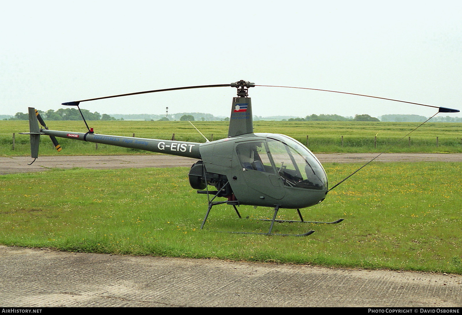 Aircraft Photo of G-EIST | Robinson R-22 Beta | Heliyorks Flight Training | AirHistory.net #730493