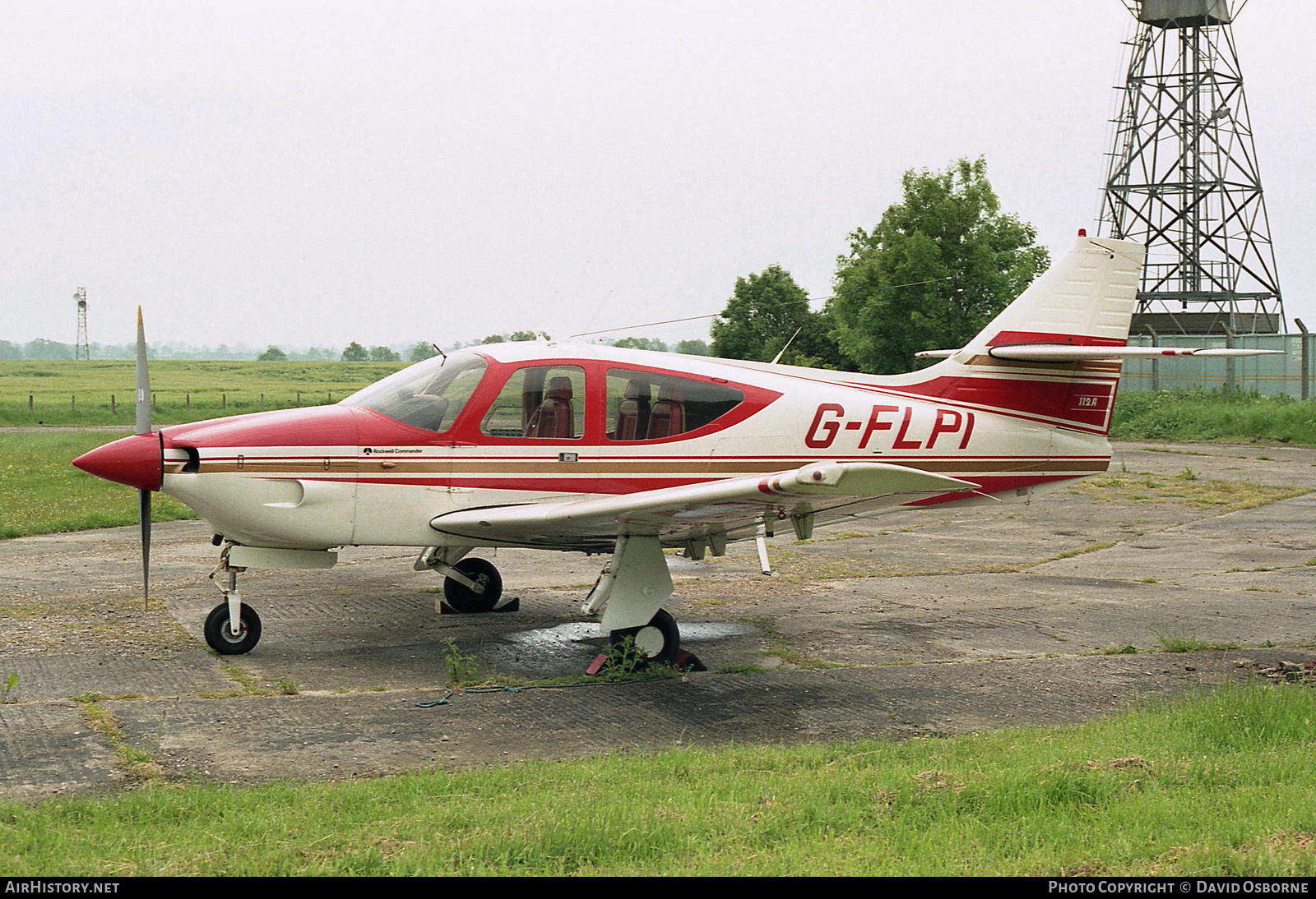 Aircraft Photo of G-FLPI | Rockwell Commander 112A | AirHistory.net #730494