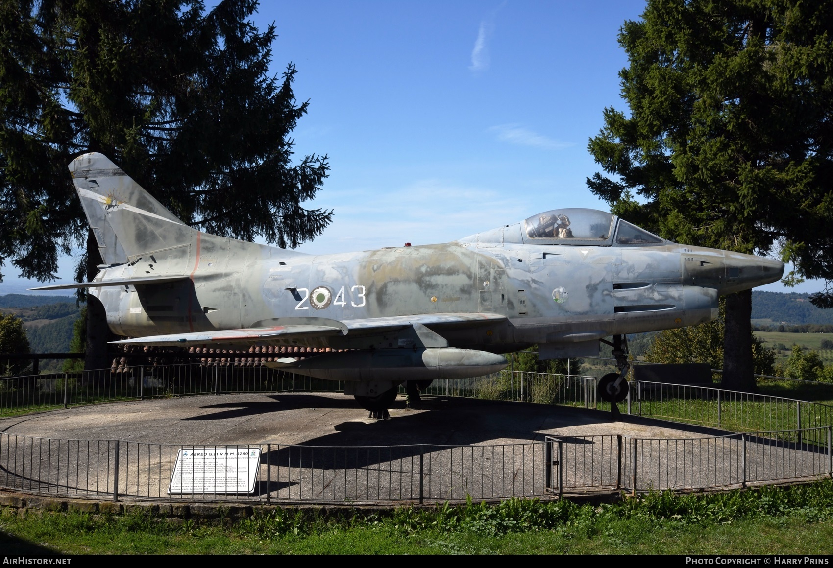 Aircraft Photo of MM6406 | Fiat G-91R/1B | Italy - Air Force | AirHistory.net #730504