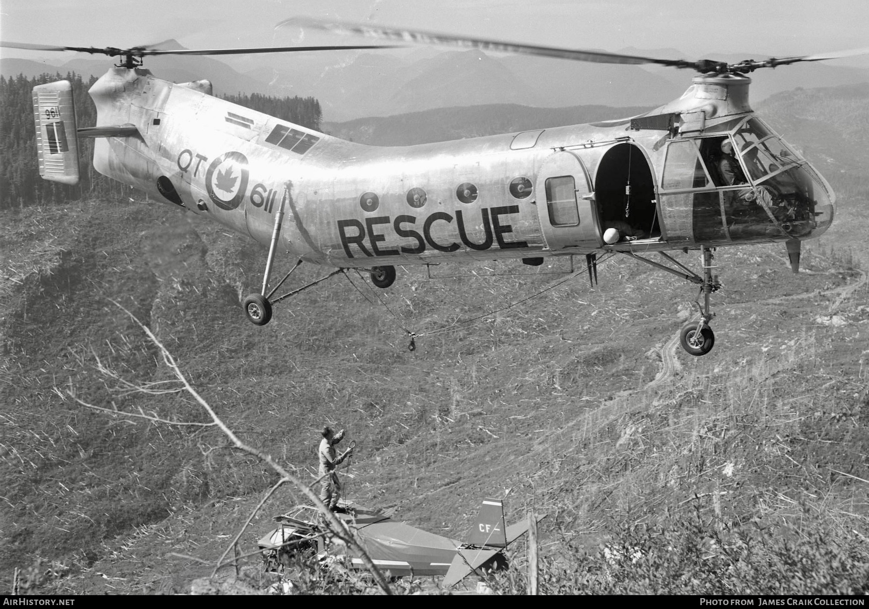 Aircraft Photo of 9611 | Piasecki CH-125 (H-21A) | Canada - Air Force | AirHistory.net #730520