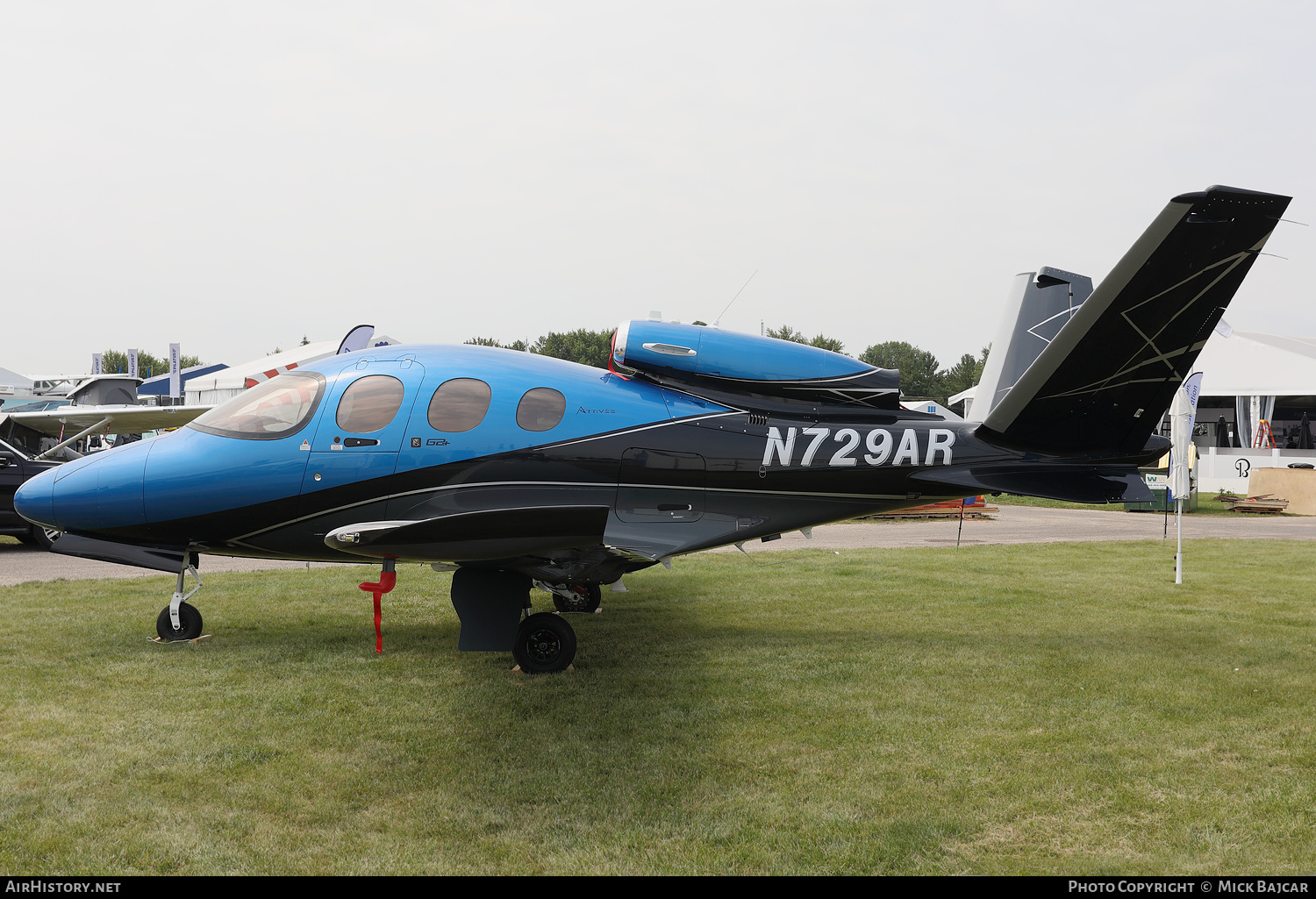 Aircraft Photo of N729AR | Cirrus SF-50 Vision G2+ Arrivee | AirHistory.net #730530